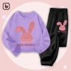 Bộ thun cotton dài tay BabyloveGO BDRB33 cho bé gái 10-35kg Giá ưu đãi 219k 9