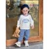 Bộ Thun Cotton Dài Tay Bé Trai London 1.983 Joeyna - Chất Cao Cấp, Mềm Mại, Size 8-23kg, Giá Ưu Đãi 230k 4