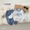 Bộ Thun Cotton Dài Tay Bé Trai London 1.983 Joeyna - Chất Cao Cấp, Mềm Mại, Size 8-23kg, Giá Ưu Đãi 230k 5