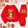 Bộ Thun Dài Tay Tết Bính Ngọ 2.026 Chúc Mừng Năm Mới cho Bé Trai & Bé Gái - CIUCIU KID Siêu Mềm Giá 197k 8