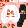 Bộ Thun Dài Tay Tết Bính Ngọ Múa Lân 2.026 Bé Trai Bé Gái CIUCIU KID 197.000 VND 10