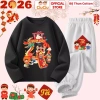 Bộ Thun Dài Tay Tết CIUCIU KID cho Bé Trai & Gái - Quần Áo Thu Đông Cotton Mềm 197k 7