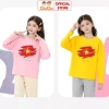Bộ Thun Dài Tay Thu Đông Cờ Đỏ Sao Vàng CIUCIU cho Bé Trai Gái - Cotton Mềm Mại 197k 9