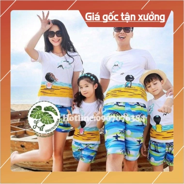 Bộ Thun Du Lịch Gia Đình Giá Ưu Đãi 150k - Chọn Kiểu Nhanh Nhắn Tin, Quà Tặng Đặc Biệt 2