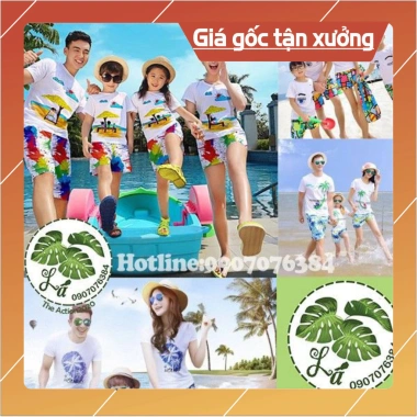 Bộ Thun Du Lịch Gia Đình Giá Ưu Đãi 150k - Chọn Kiểu Nhanh Nhắn Tin, Quà Tặng Đặc Biệt 7