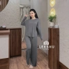 Bộ thun lạnh tay dài Bigsize Leeshu – áo ủ kem, quần suông rộng, cotton mềm mại 149.000₫ 2