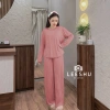 Bộ thun lạnh tay dài Bigsize Leeshu – áo ủ kem, quần suông rộng, cotton mềm mại 149.000₫ 7