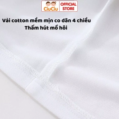 Bộ Thun Polo Cộc Tay Tết Bính Ngọ 2.026 cho Bé Trai & Bé Gái – CIUCIU KID Cotton Mát, Giá chỉ 176.000₫