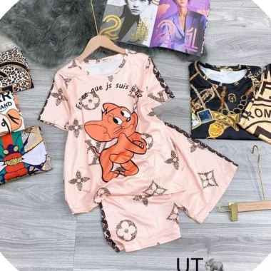 Bộ Thun Thái Xinh Xắn Đồ Thun Thời Trang Giá 116k Siêu Mềm Mại Giá Ưu Đãi