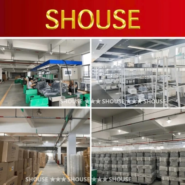 Bộ thùng cây lau nhà Shouse 360 độ chổi tự vắt 2 ngăn tách nước bẩn - Sạch nhanh