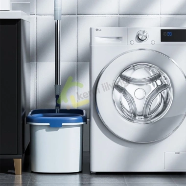 Bộ thùng lau nhà thông minh YUYU, chổi tự vắt xoay 360°, thùng nhựa nhẹ gọn, chỉ 217.357₫