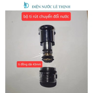 Bộ ti rút củ sen nóng lạnh - Bộ chuyển đổi, giá 21.000 VND, tiết kiệm, dễ lắp đặt
