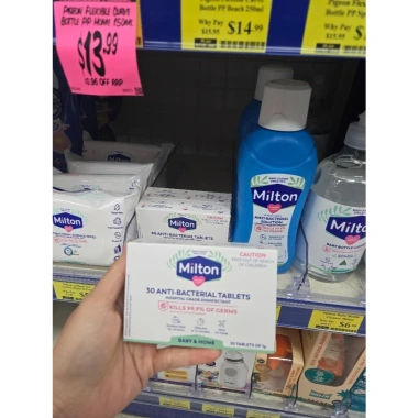 Bộ Tiệt Trùng Milton - Nước Rửa, Nước Ngâm, Viên Diệt Khuẩn, Giá Chỉ 325.000đ