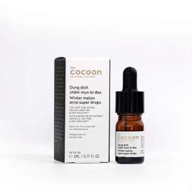 Bộ tinh chất bí đao Cocoon 70ml và Dung dịch chấm mụn 5ml - Giảm mụn, dưỡng ẩm, giá ưu đãi 116k 3 Bộ tinh chất bí đao Cocoon 70ml và Dung dịch chấm mụn 5ml - Giảm mụn, dưỡng ẩm, giá ưu đãi 116k 3