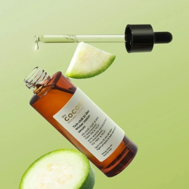 Bộ tinh chất bí đao Cocoon 70ml và Dung dịch chấm mụn 5ml - Giảm mụn, dưỡng ẩm, giá ưu đãi 116k