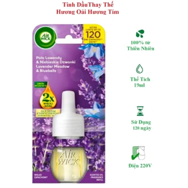 Bộ Tinh Dầu Cắm Điện 220V Thay Thế Air Wick Hương Châu Âu Thơm Phòng Giá 79.000đ