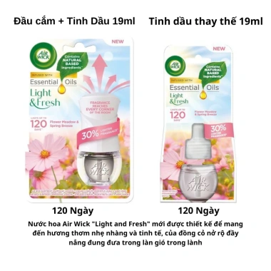 Bộ Tinh Dầu Cắm Điện Air Wick Châu Âu 220V - Hương Thơm Lâu, Giá Ưu Đãi 185.000 8
