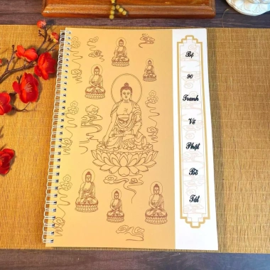 Bộ tô in mờ 90 tranh Phật & Bồ Tát - Sách tô màu giảm giá 169.000₫ 4 Bộ tô in mờ 90 tranh Phật & Bồ Tát - Sách tô màu giảm giá 169.000₫ 4