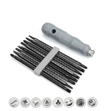 Bộ tô vít đa năng 17 chi tiết thép cứng bền cao - Giá 45.000 VND, siêu tiết kiệm