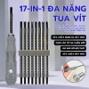 Bộ tô vít đa năng 17 chi tiết thép cứng bền cao - Giá 45.000 VND, siêu tiết kiệm 10