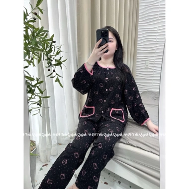 Bộ Tole Cổ Tròn Phối Viền 2 Túi VNXK F21 tdqd - Giá chỉ 199.000 tại Quỳnh Quỳnh Shop