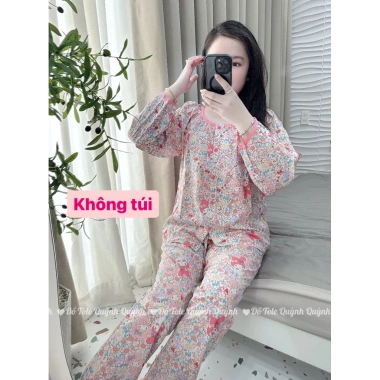 Bộ Tole Cổ Tròn Phối Viền 2 Túi VNXK F21 tdqd - Giá chỉ 199.000 tại Quỳnh Quỳnh Shop