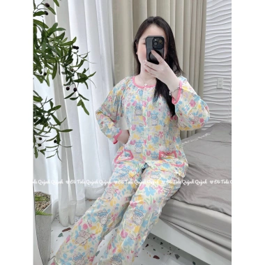 Bộ Tole Cổ Tròn Phối Viền 2 Túi VNXK F21 tdqd - Giá chỉ 199.000 tại Quỳnh Quỳnh Shop