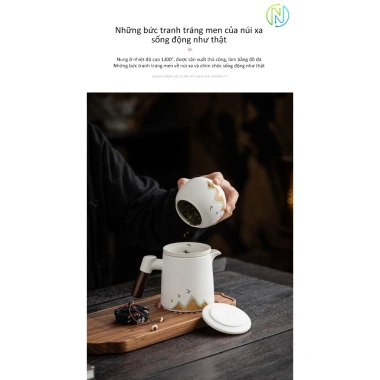 Bộ trà du lịch Gốm nhanh, lưu trữ di động ngoài trời, nhẹ gọn, tiện lợi, giá 203.000đ 2 Bộ trà du lịch Gốm nhanh, lưu trữ di động ngoài trời, nhẹ gọn, tiện lợi, giá 203.000đ 2