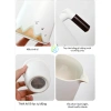 Bộ trà du lịch Gốm nhanh, lưu trữ di động ngoài trời, nhẹ gọn, tiện lợi, giá 203.000đ 8