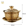 Bộ trà Gaiwan Trung Quốc kèm cốc và đĩa - Sang trọng cho gia đình, văn phòng, du lịch, giá ưu đãi 378.400₫ 6