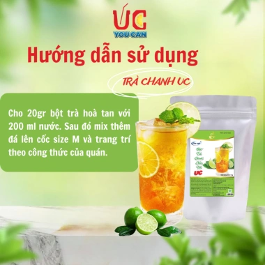 Bộ Trà Hòa Tan UC YouCan Trà Trái Cây 1kg Giải Khát Thơm Ngon, Chuẩn Vị, Dễ Pha - Giá chỉ 154.440₫