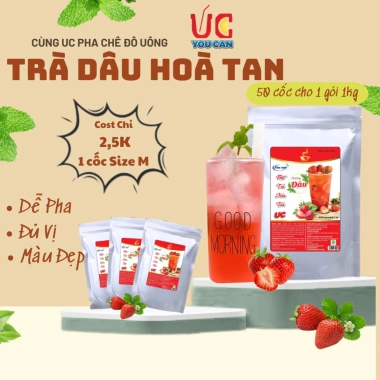 Bộ Trà Hòa Tan UC YouCan Trà Trái Cây 1kg Giải Khát Thơm Ngon, Chuẩn Vị, Dễ Pha - Giá chỉ 154.440₫