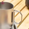 Bộ Trà Kung Fu Titan nhẹ, cốc ấm, cắm trại, phù hợp ba lô văn phòng – giảm 20% 9