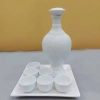 Bộ Trà & Nậm Rựu Cúng Gia Tiên - Phù hợp Bát Đĩa Hoa Mặt Trời Gốm Sứ Bát Tràng 7