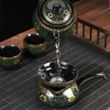 Bộ Trà Siêu Tiết Kiệm Gốm Kung Fu Calendula - Ấm Trà Văn Phòng & Gia Đình Cao Cấp, Khay Trà ZFPK - Giá chỉ 194.924₫ 5