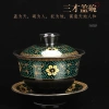 Bộ Trà Siêu Tiết Kiệm Gốm Kung Fu Calendula - Ấm Trà Văn Phòng & Gia Đình Cao Cấp, Khay Trà ZFPK - Giá chỉ 194.924₫ 6