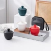 Bộ Trà STATIONWA Kung Fu - Dụng Cụ Du Lịch, Ấm Gốm Mini Di Động Ngoài Trời, Giá ưu đãi 167.310₫ 6