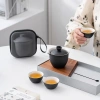 Bộ Trà STATIONWA Kung Fu - Dụng Cụ Du Lịch, Ấm Gốm Mini Di Động Ngoài Trời, Giá ưu đãi 167.310₫ 8