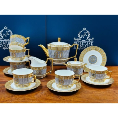 Bộ trà sứ sương cao cấp phong cách châu Âu sang trọng Giá ưu đãi 2.8 triệu 7