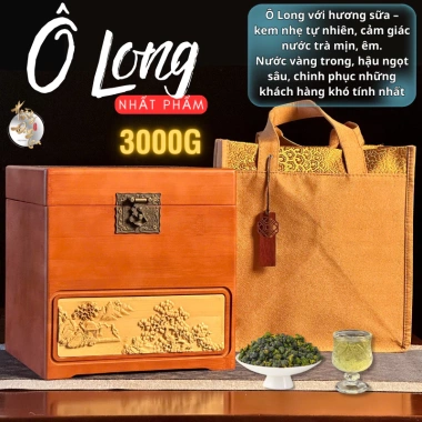 Bộ Trà Tết Quà Tặng Đại Hương - Hộp Chè Ngon Shan Tuyết Thái Nguyên, Biếu Đối Tác 10