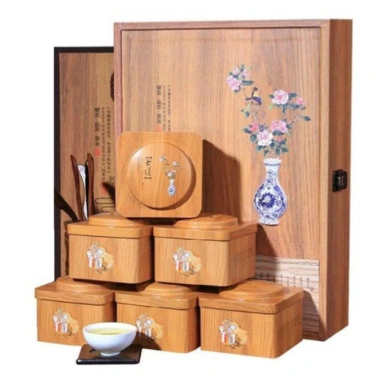 Bộ Trà Thiết Quan Âm Cao Cấp 6 Hộp - Quà Tặng Sang Trọng, Giá Ưu Đãi 650.000 VND
