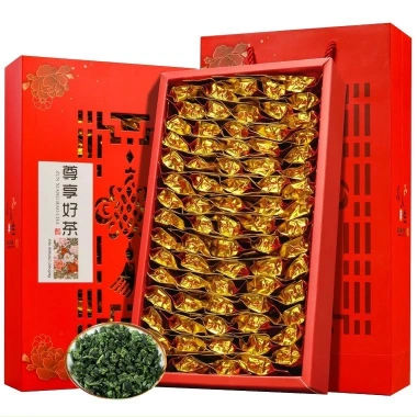 Bộ trà Thiết Quan Âm hộp đỏ sang trọng, cao quý - Quà tặng, tự thưởng, giá ưu đãi 380.000₫