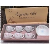 Bộ trà thủy tinh ngọc sang trọng USA Home Set 6 tách + 6 đĩa nhập khẩu Thái Lan - Quà tặng 1.238.000₫