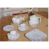 Bộ trà thủy tinh ngọc sang trọng USA Home Set 6 tách + 6 đĩa nhập khẩu Thái Lan - Quà tặng 1.238.000₫ 3