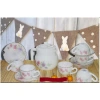 Bộ trà thủy tinh ngọc sang trọng USA Home Set 6 tách + 6 đĩa nhập khẩu Thái Lan - Quà tặng 1.238.000₫ 4