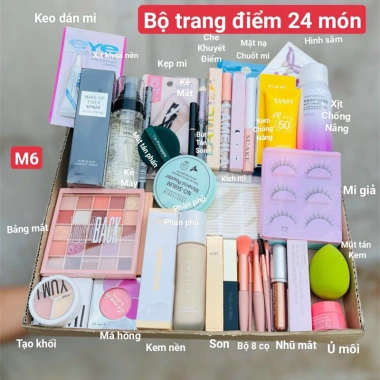 Bộ Trang Điểm Đầy Đủ Nhiều Dịp - Kiểm Hàng, Giá 229.000 VNĐ, Tùy Chọn Số Món