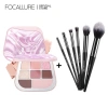 Bộ trang điểm FOCALLURE 7: 6 cọ chuyên nghiệp & Bảng phấn mắt sắc tố cao lâu trôi – giá 352.000₫