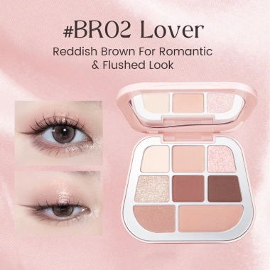 Bộ trang điểm FOCALLURE 7: 6 cọ chuyên nghiệp & Bảng phấn mắt sắc tố cao lâu trôi – giá 352.000₫