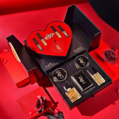 Bộ trang điểm nội địa Trung XCL: set makeup hộp quà sang trọng kèm túi đựng, giảm còn 980.000₫