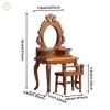 Bộ trang điểm nội thất nhà búp bê 1/12 thiết kế thanh lịch, giá ưu đãi 239.800₫ 4